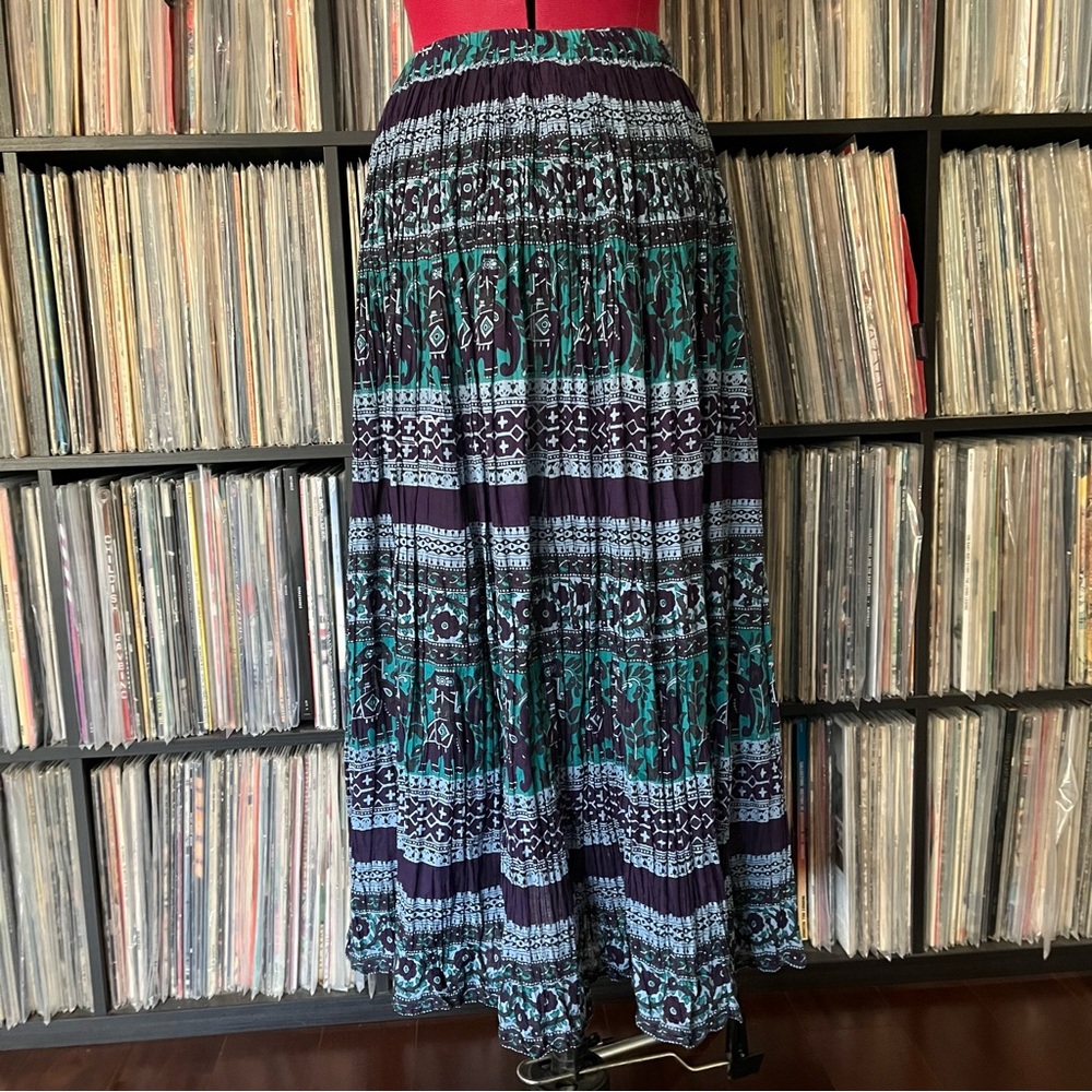 Elephant India broomstick hippie skirt twirl spinner deadhead phish tour π πππ - Picture 2 of 6